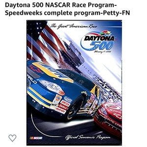 Daytona 500 NASCAR Race Program